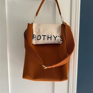 Rothy’s - The Bucket Bag - Amber EUC
